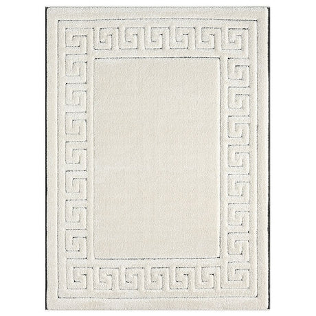 Skyler S625 Phantom 5x7 area rug flat on floor
