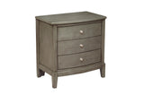 bedroom ambiance with Cotterill gray bedroom set