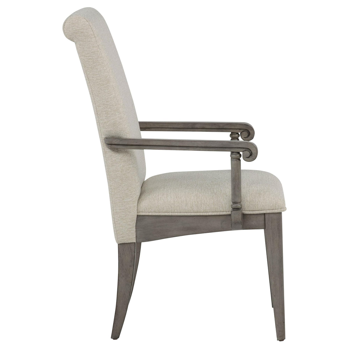 Cresswell Upholstered Dining Arm Chairs Tan Set of 2 — product image 10