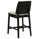Hamlyn 5-piece Round Wood Counter Height Dining Set in Cream and Black — product image 7