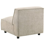 Crane 5-piece Modular Sectional Sofa Beige — product image 9
