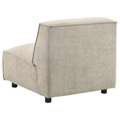 Crane 5-piece Modular Sectional Sofa Beige — product image 9