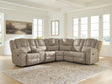 Pearce-Pike Birch 3-Piece Reclining Sectional with Console — product view