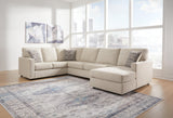 Edenfield Linen 3-Piece Sectional with Ottoman - image 8