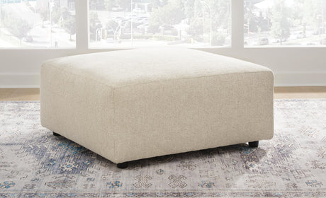 Edenfield Linen 3-Piece Sectional with Ottoman - image 9