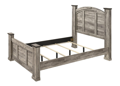 Drawer hardware on Ella Mae Gray dresser