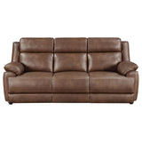 Ellington 2-Piece Upholstered Padded Arm Sofa Set Dark Brown 508281-S2 [ETA: 3/28/2024] - Ella Furniture