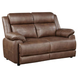 Ellington 2-Piece Upholstered Padded Arm Sofa Set Dark Brown 508281-S2 [ETA: 3/28/2024] - Ella Furniture