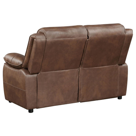 Ellington loveseat in living room setting