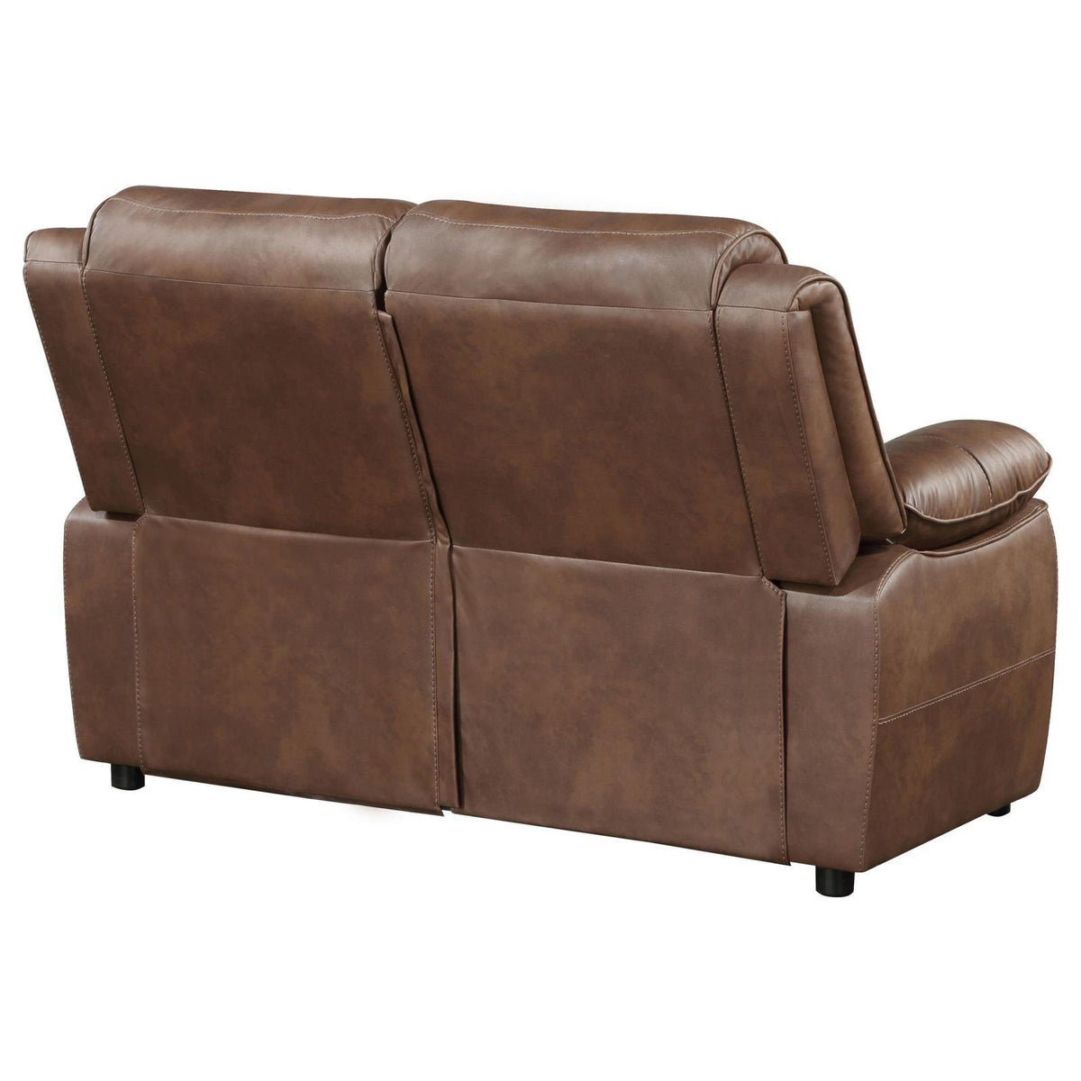 Ellington loveseat armrest detail