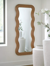 Ellisonville Brown Floor Mirror from Decor Furniture