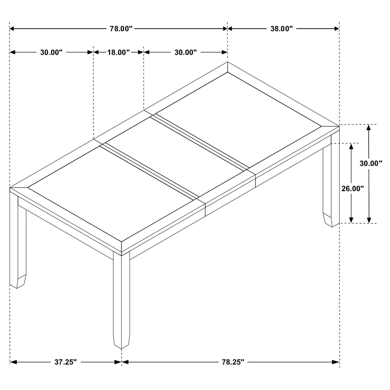Black base leg design with plastic glide pads