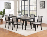 Elodie Upholstered Dining Side Chair side profile