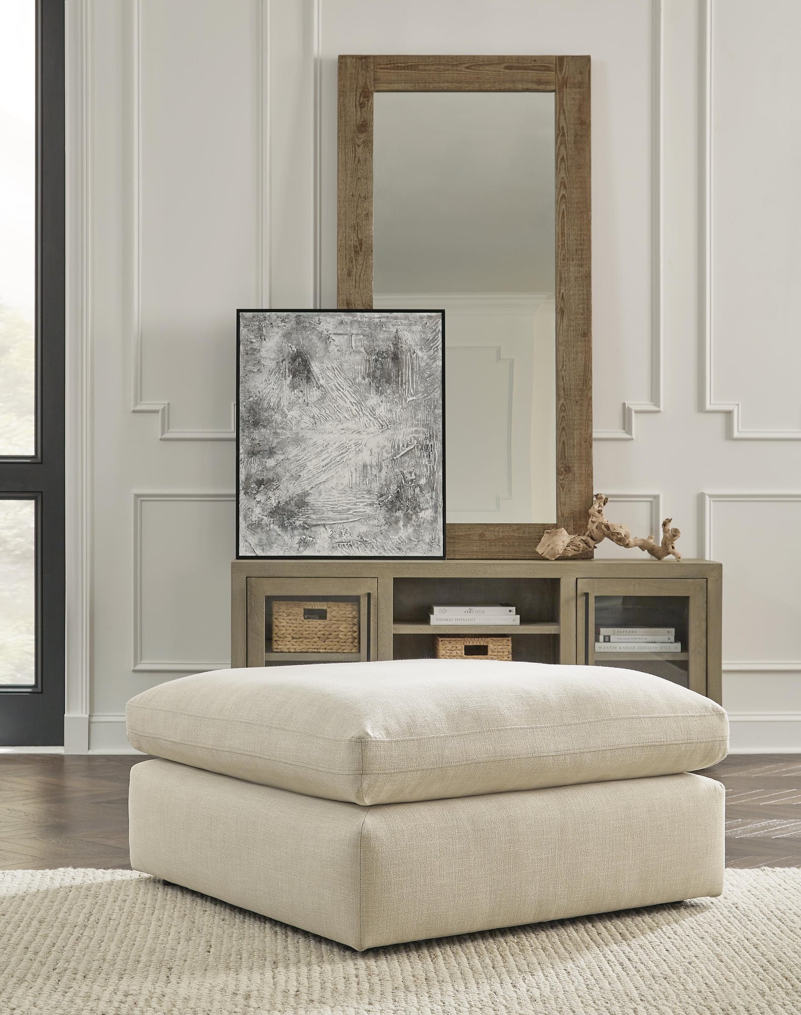 Elyza Linen 3-Piece Sectional with Ottoman - image 10