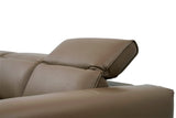 Ember Brown Italian Leather Match 2-Piece Power Reclining Sofa and Loveseat Set view 13