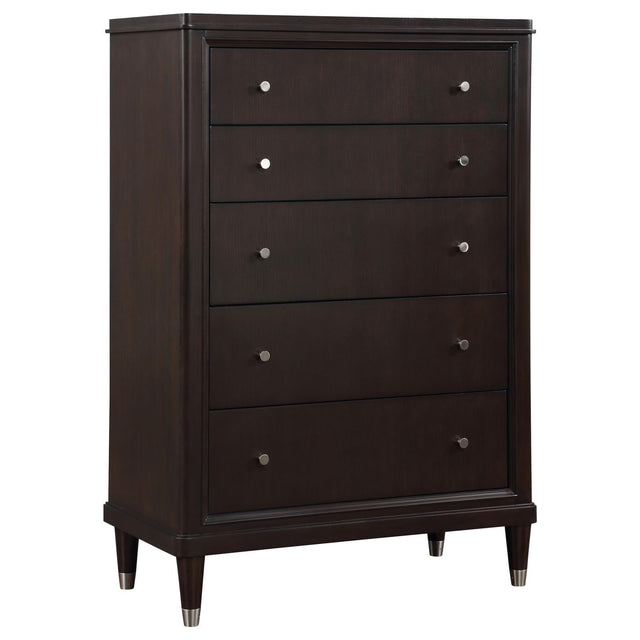Emberlyn 5-Drawer Bedroom Chest Brown 223065 - Ella Furniture