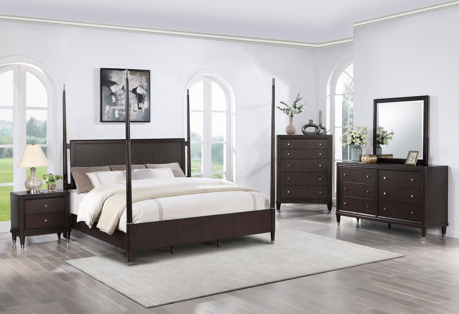 Emberlyn 5-Drawer Bedroom Chest Brown 223065 - Ella Furniture