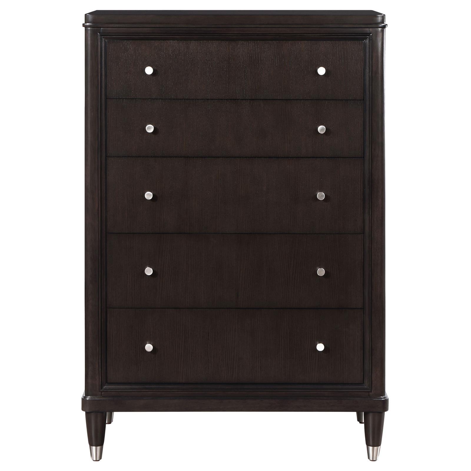 Emberlyn 5-Drawer Bedroom Chest Brown 223065 - Ella Furniture