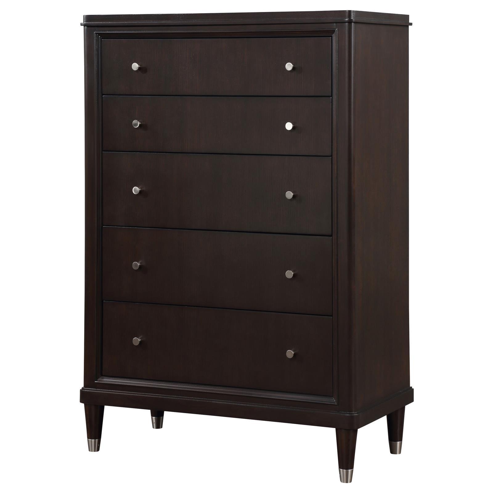 Emberlyn 5-Drawer Bedroom Chest Brown 223065 - Ella Furniture