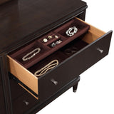 Full dresser front view with all drawers closed