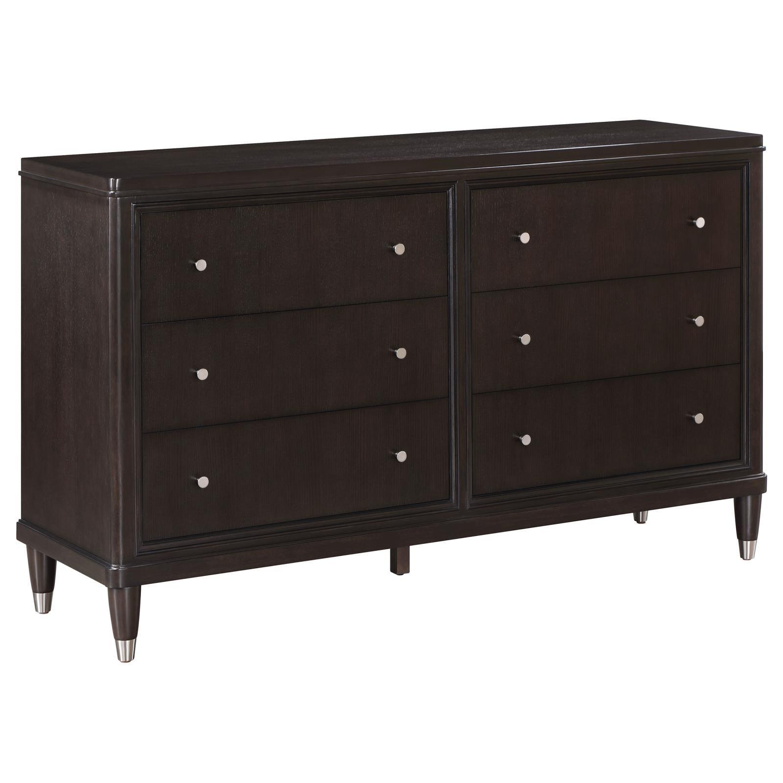 Emberlyn 6-Drawer Bedroom Dresser Brown 223063 - Ella Furniture