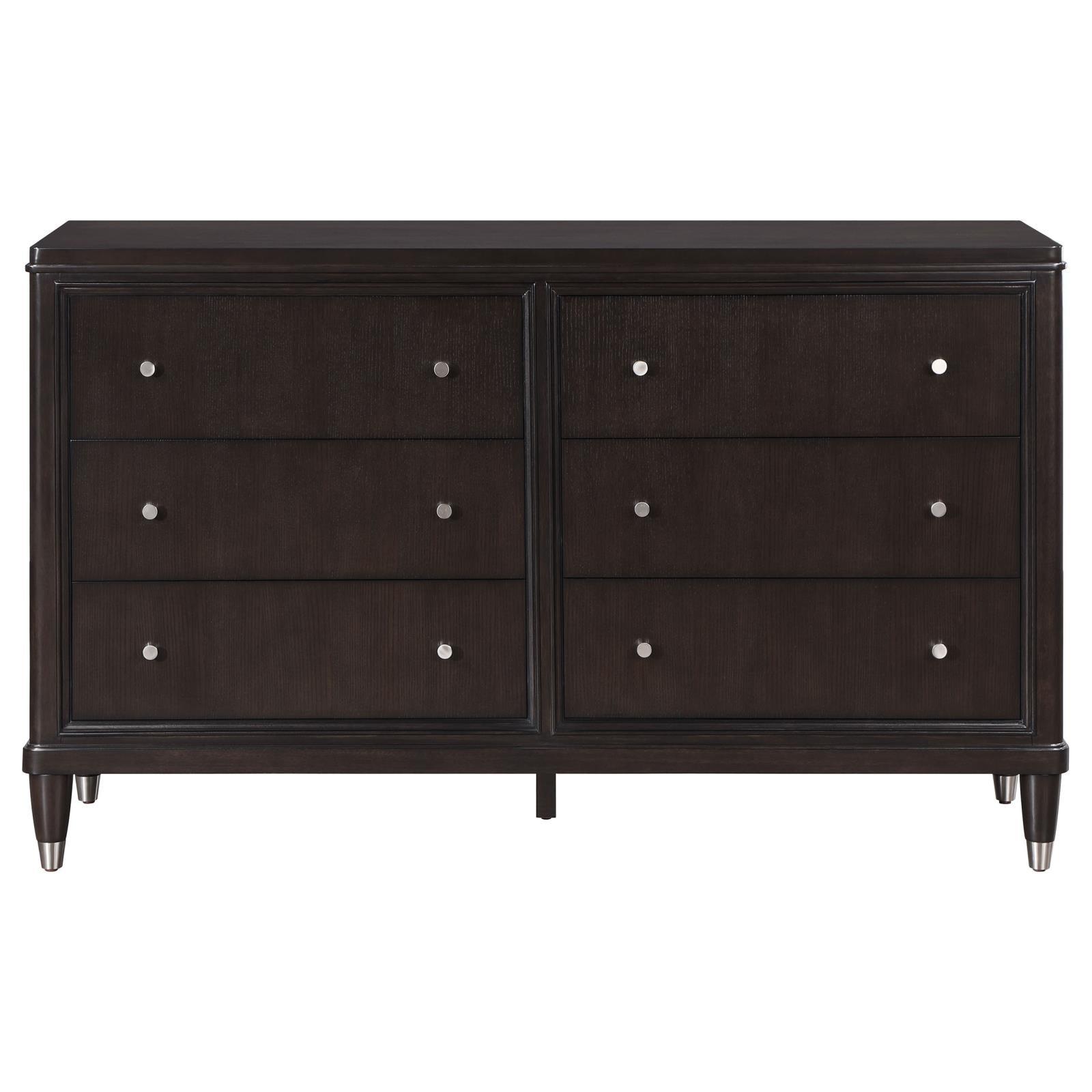 Top right drawer open showing felt-lined jewelry tray