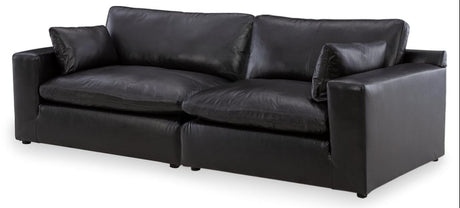 Emilia Black Sofa and Loveseat - image 2
