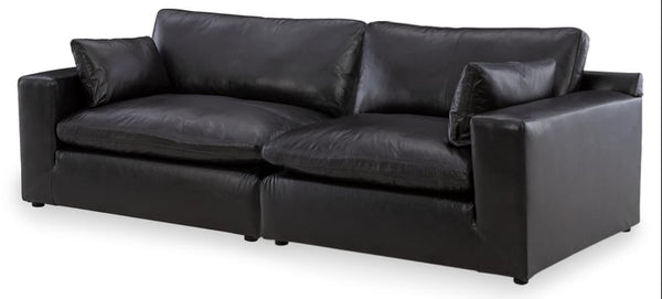 Emilia Black Sofa and Loveseat - image 2