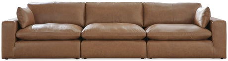 Emilia Caramel Sofa and Loveseat - image 3