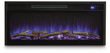 Entertainment Accessories Black Fireplace Insert view 8