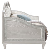 Sturdy poplar wood frame visible in daybed base