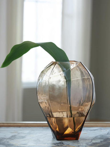 Ewart Light Brown Vase from Decor Furniture