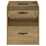 Furda Mango 2-Drawer LED Nightstand with Speaker — product image 4