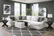 Koralynn Stone 3-Piece Sectional with Ottoman — product view