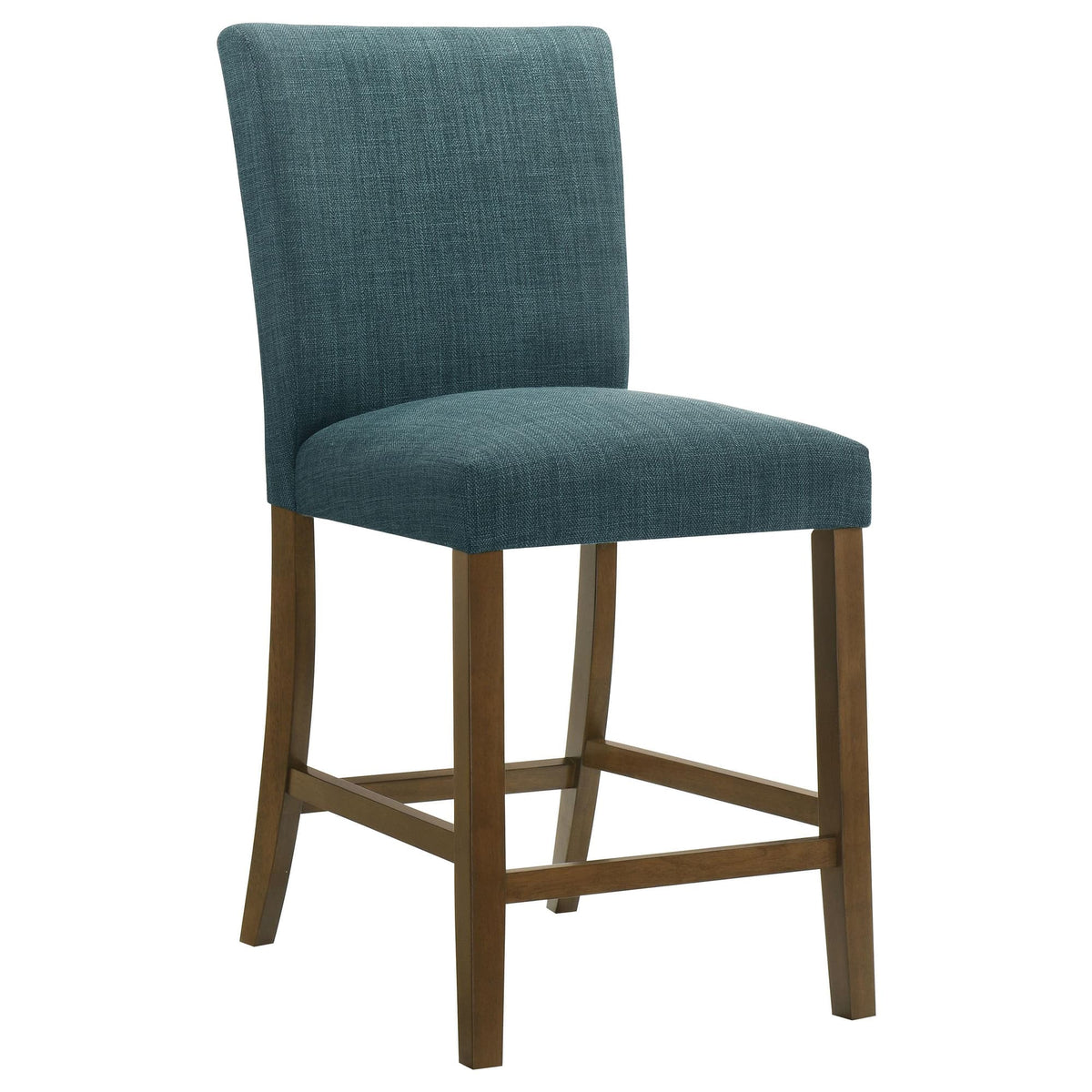 Paxton Teal Blue 5-piece Round Glass Top Counter Height Dining Set — product image 8