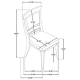 Cresswell Tan Upholstered Dining Side Chair Set of 2 — product image 15