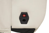 Rojas Dual Power Reclining Sofa with Drop-Down Console Greige — product image 12