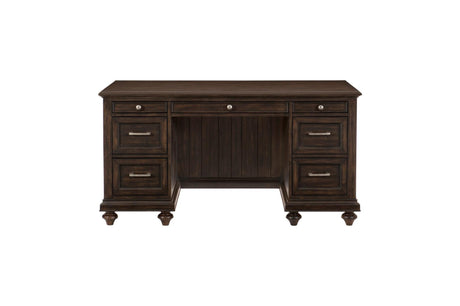 Detailed view of charcoal finish accentuating wood grain