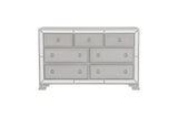 Avondale Gray Upholstered Tufted Panel Bedroom Set