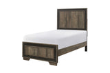 Bedroom view of Ellendale Mahogany Panel Bedroom Set bed