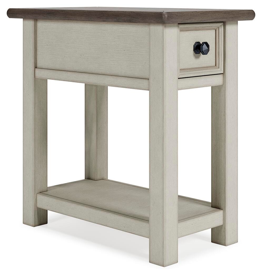 Bolanburg Two-tone Coffee Table with 2 End Tables — angled view
