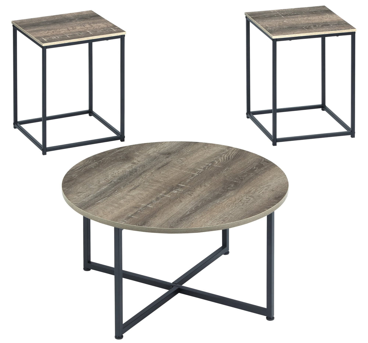 Two-Tone Coffee Table with Two End Tables — product image 3