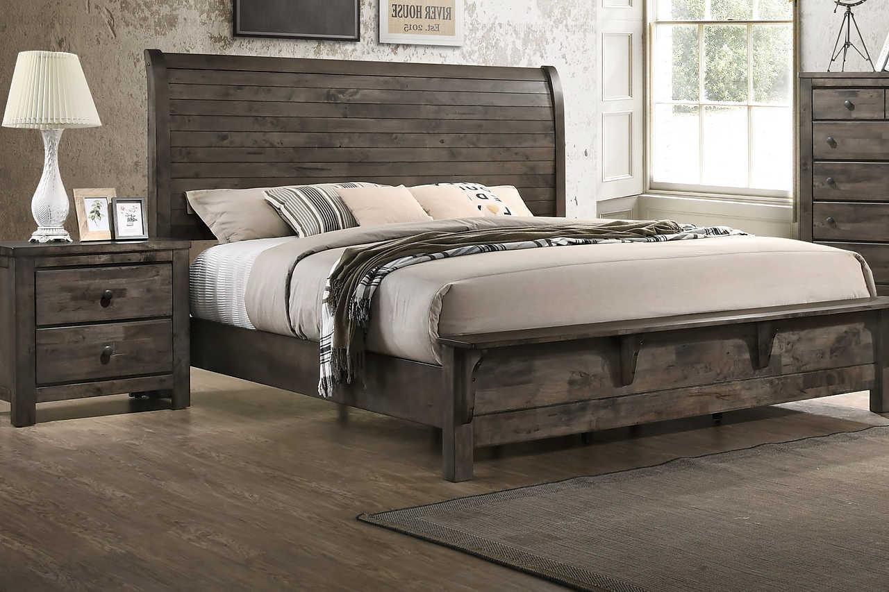 Farmhouse Nightstand - Ella Furniture close-up in room setting