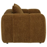 Lazaro Fabric Upholstered Wide Channel Accent Chair Bronze — product image 7