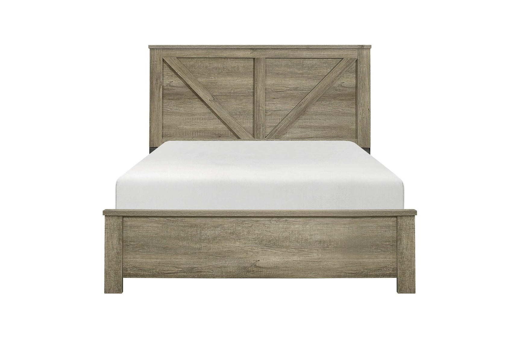 Gray Panel Bedroom Set bedroom view