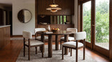Faulkner Cream Upholstered Dining Side Chair Set of 2 — product image 14