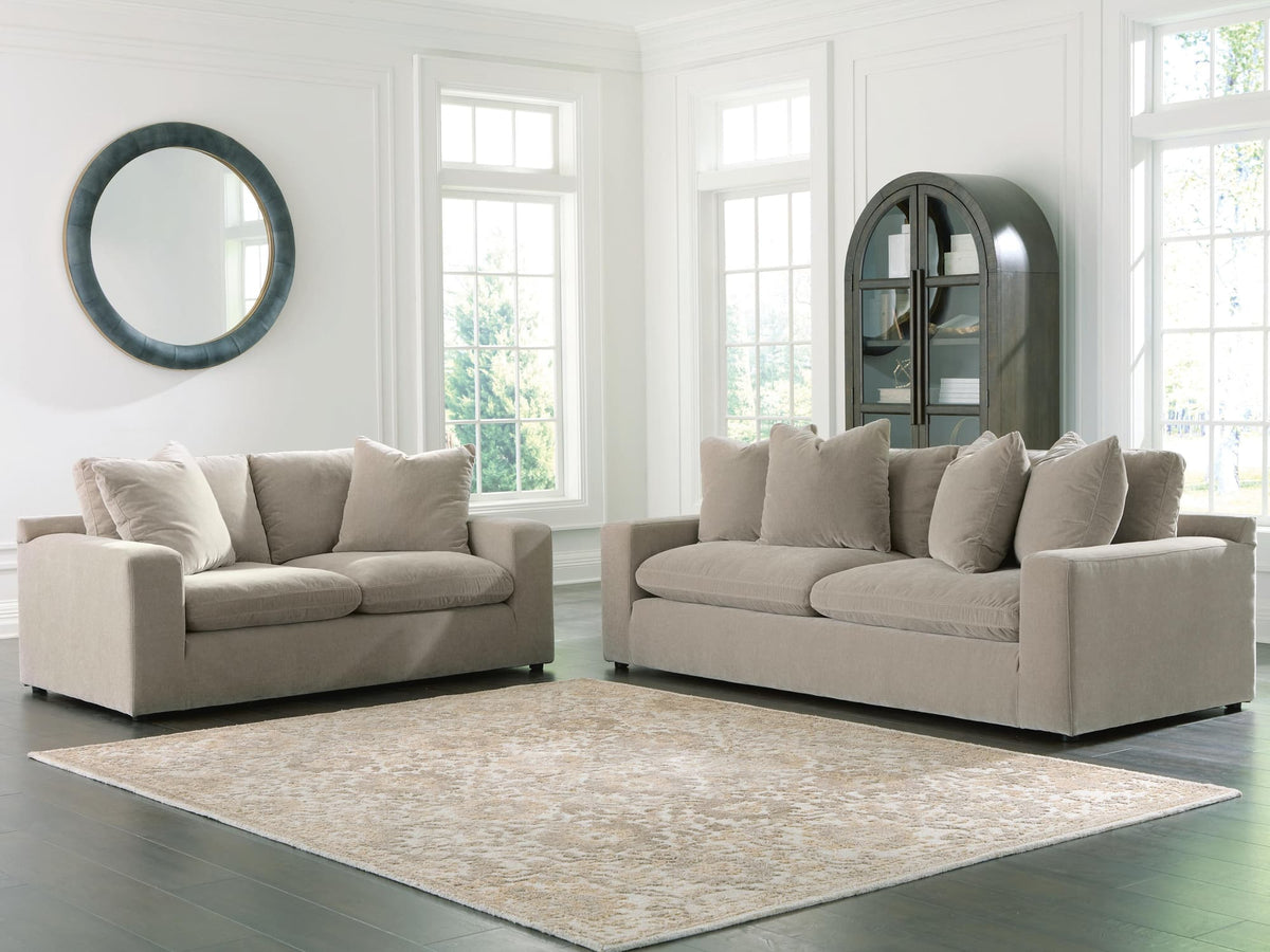 Maxton Pebble Sofa and Loveseat Set — product image 2