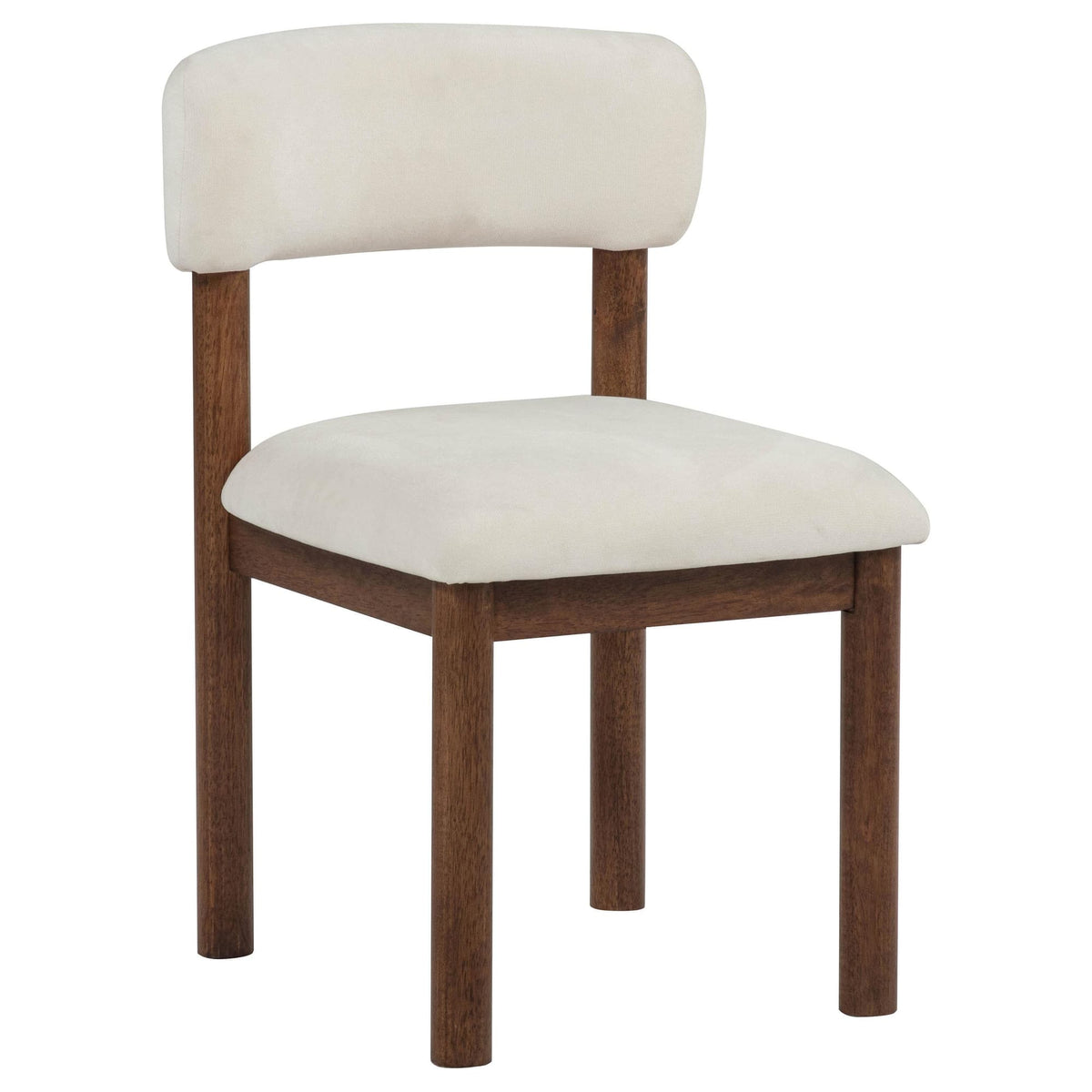 Faulkner Cream Upholstered Dining Side Chair Set of 2 — product image 3