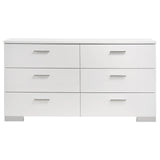 Felicity bedroom set nightstand and bed together