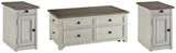 Bolanburg Two-tone Coffee Table with 2 End Tables — product image 2